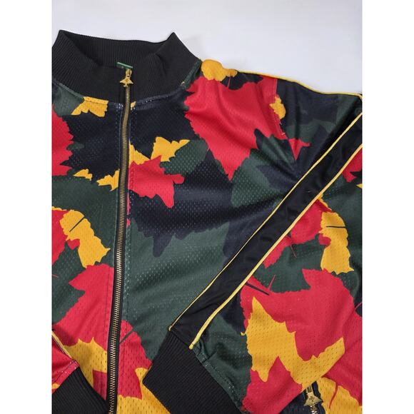 LRG Lifted Research Group Men Fall Colors Track Jacket 2XL Full Zip - Picture 4 of 9